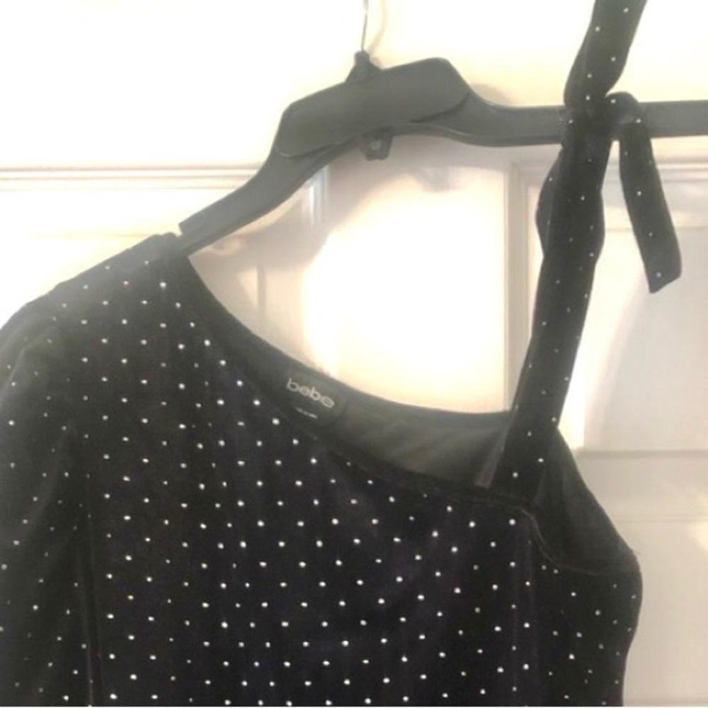 Bebe Black Sexy Bodysuit